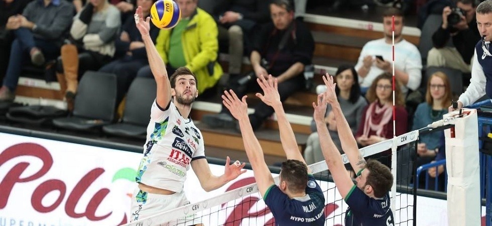 La Trentino Volley si sbarazza dell'Haching e si qualifica ai quarti di finale di Coppa Cev